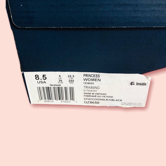 NIB Reebok Princess Leopard Sneaker - Picture 2 of 5